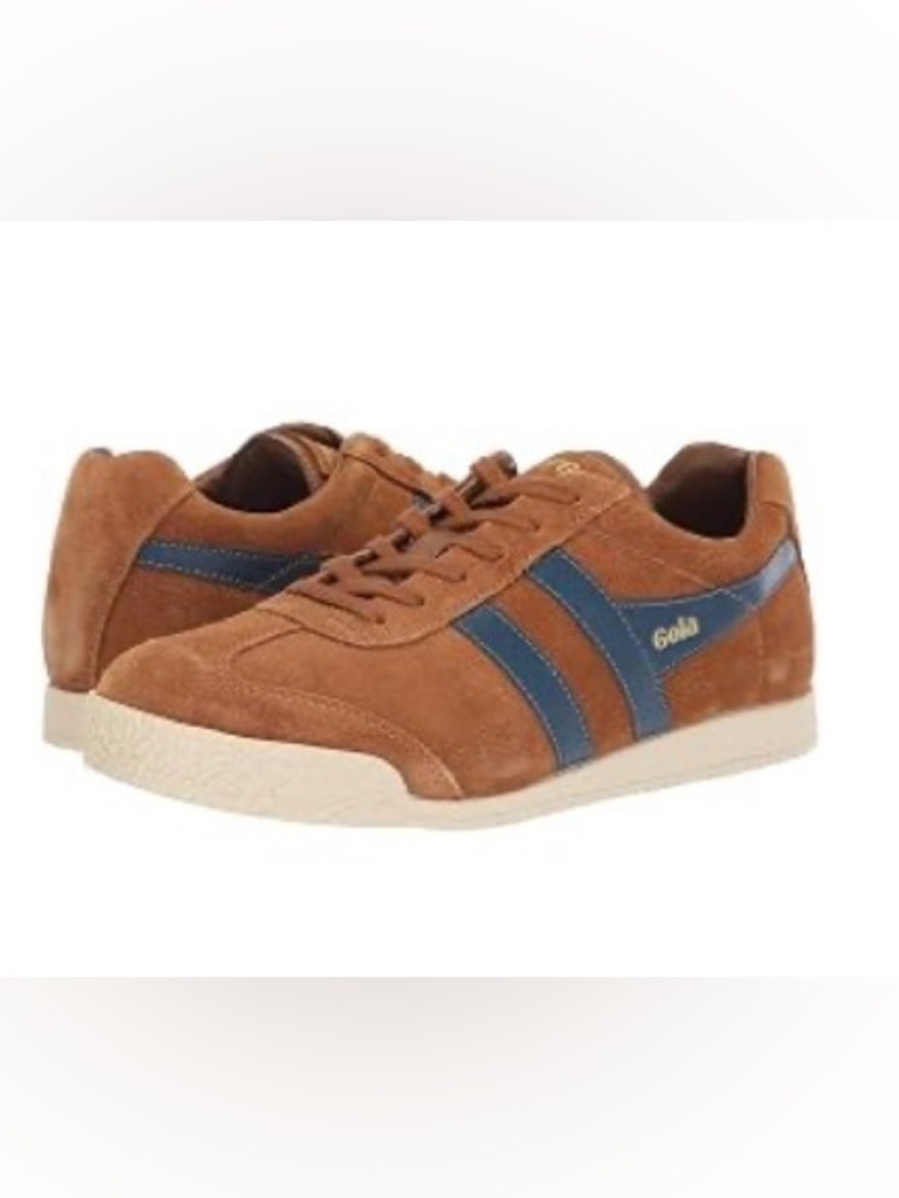 Gola Harrier Sneakers, Caramel/Baltic, 8 M